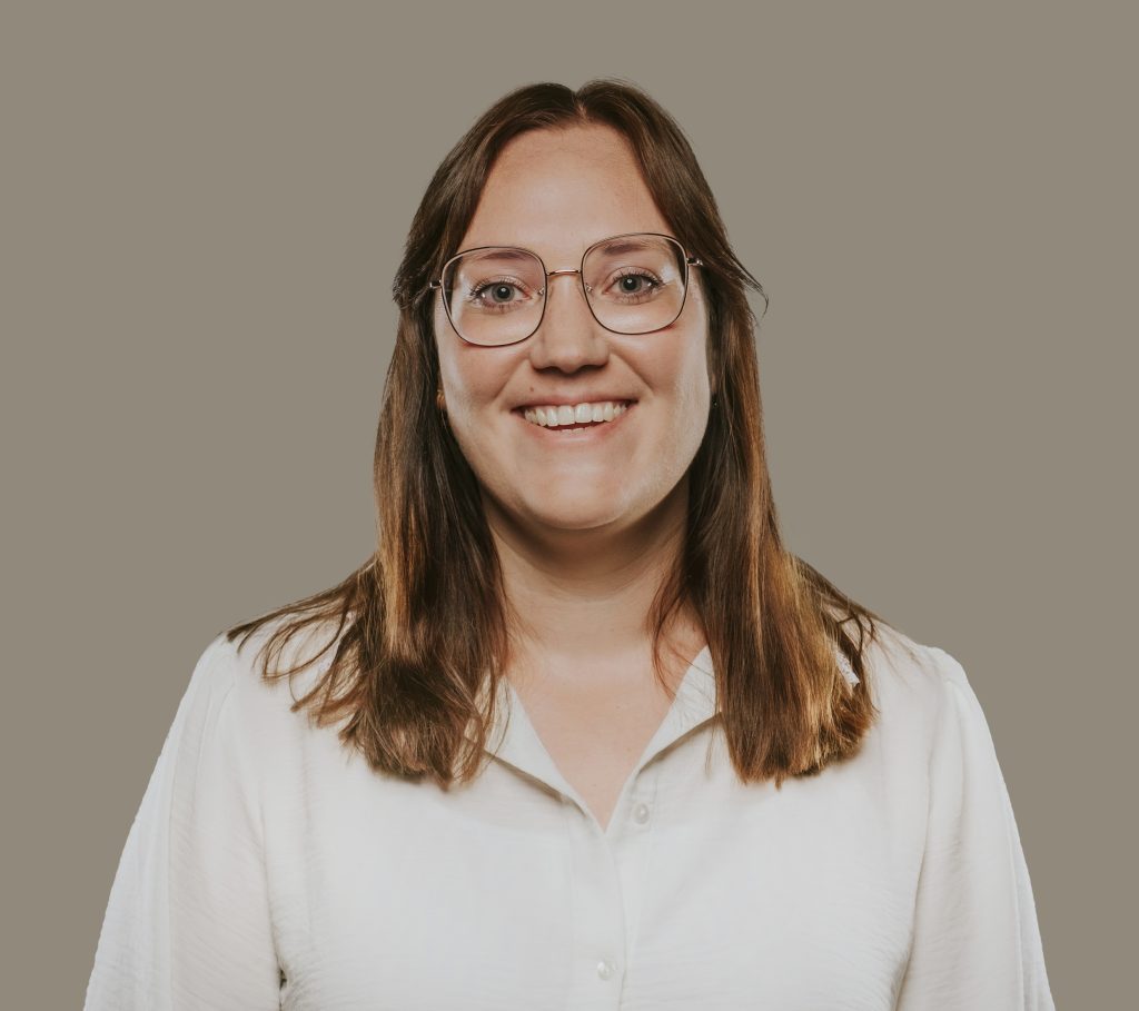 Melanie Mast kopersbegeleidster