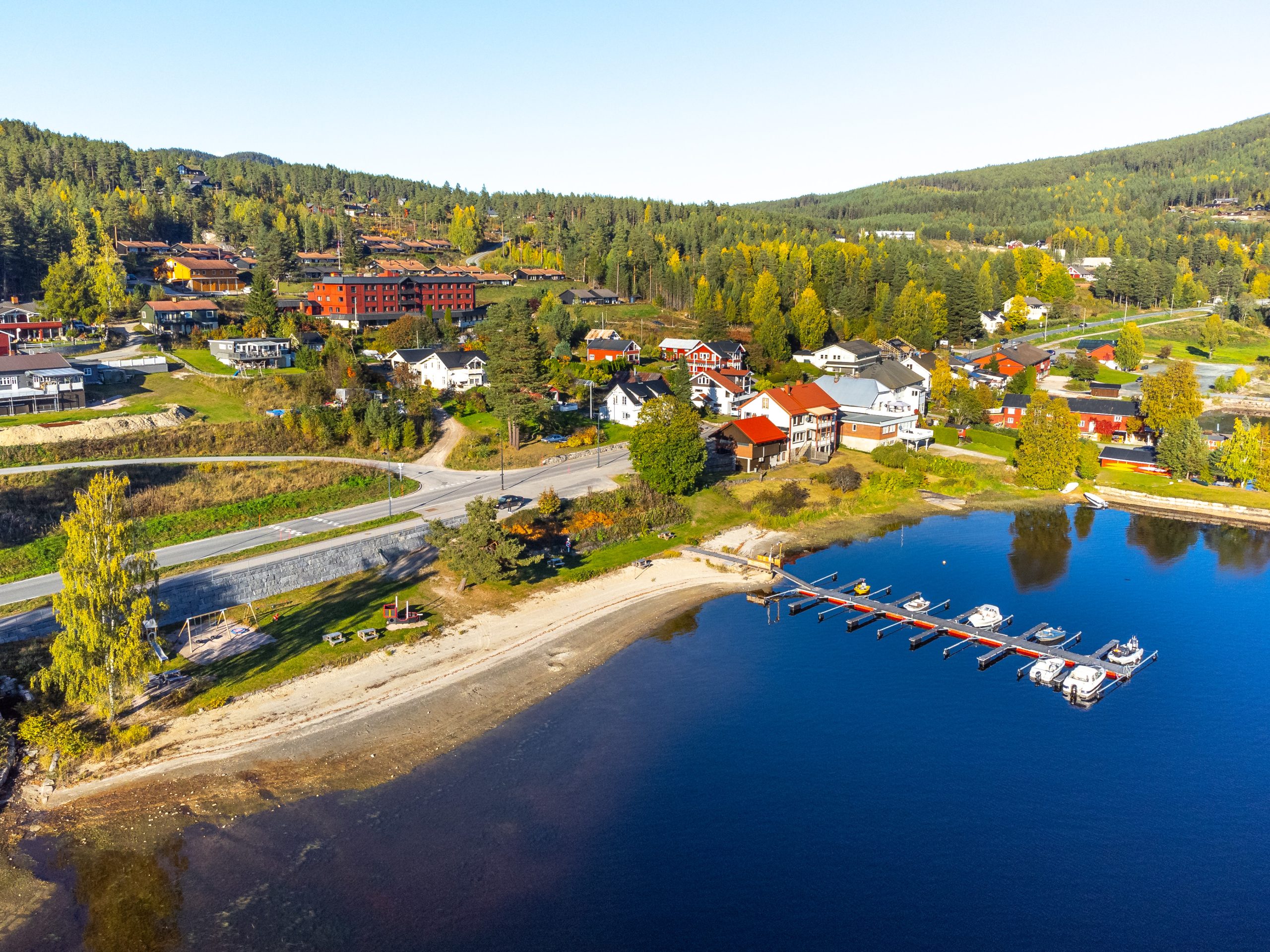 Toplocatie Vradal aan het meer