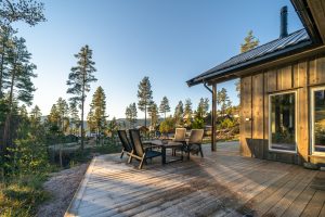 Jord Hytte woning Portula terras