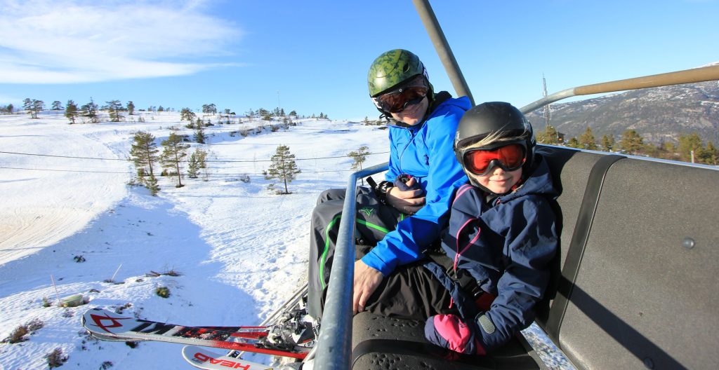 Ski elevator Vradal Panorama