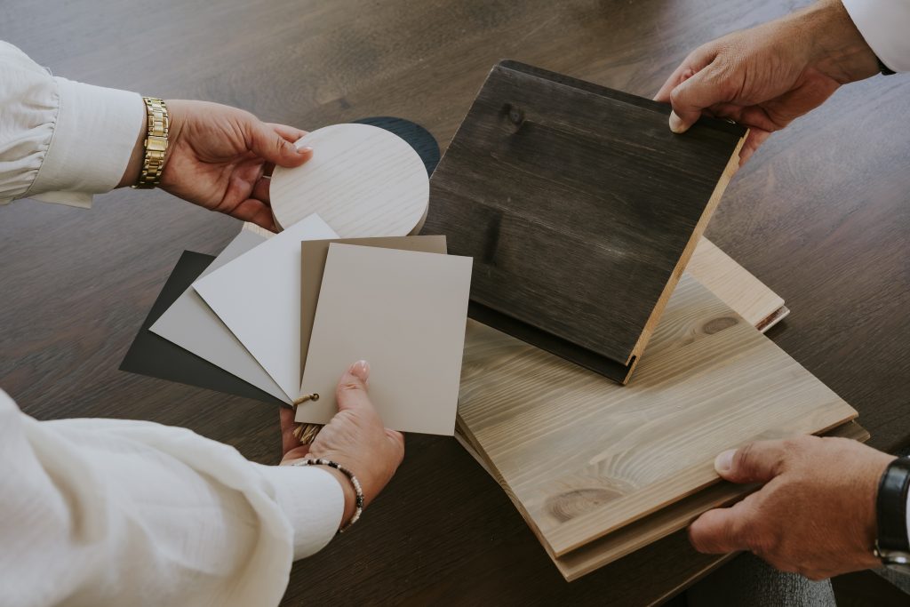 Materialen woning bepalen met de klant