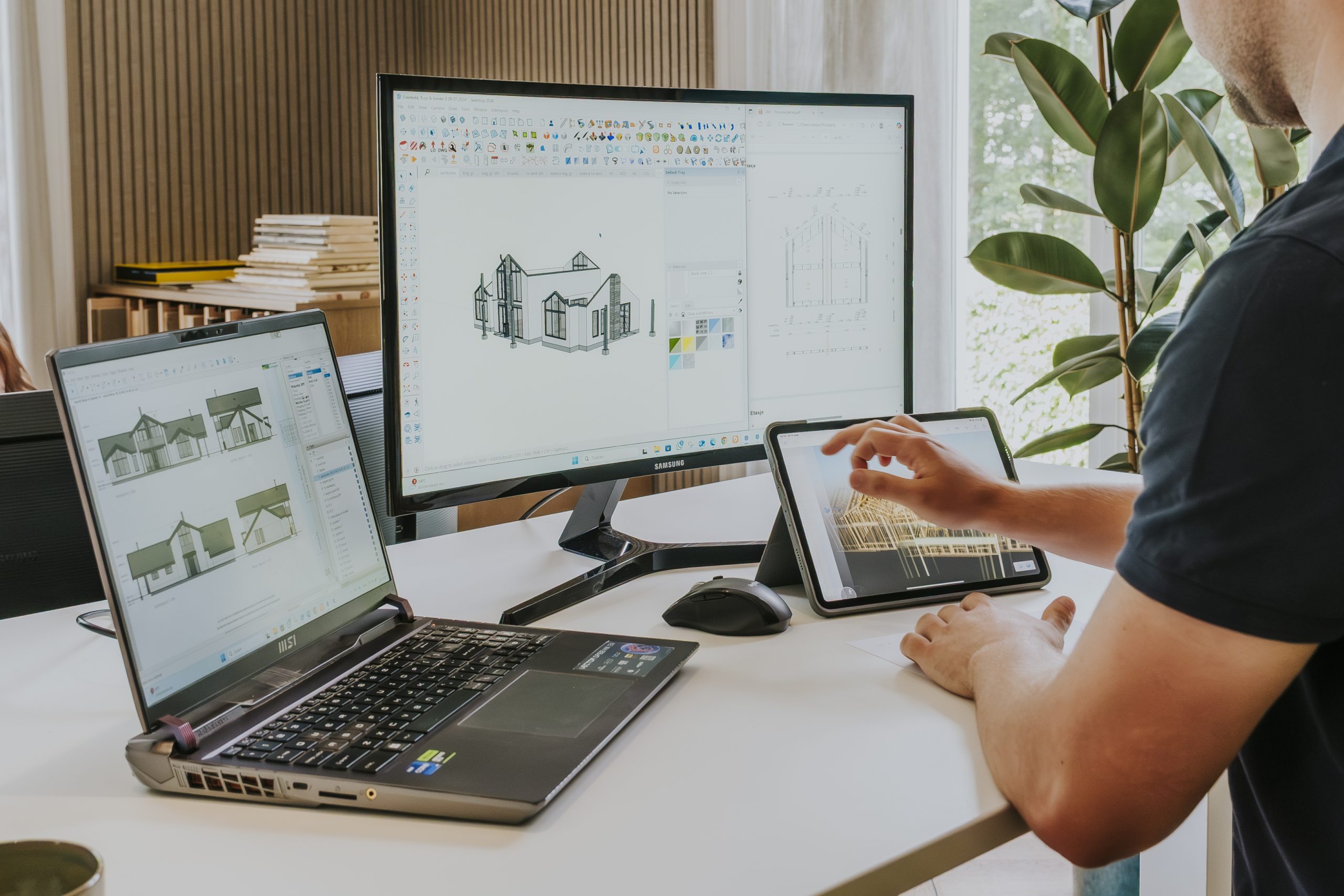 Technisch tekenaar maatwerk villa Portula