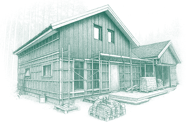 Afbouw vakantiewoning Noorwegen