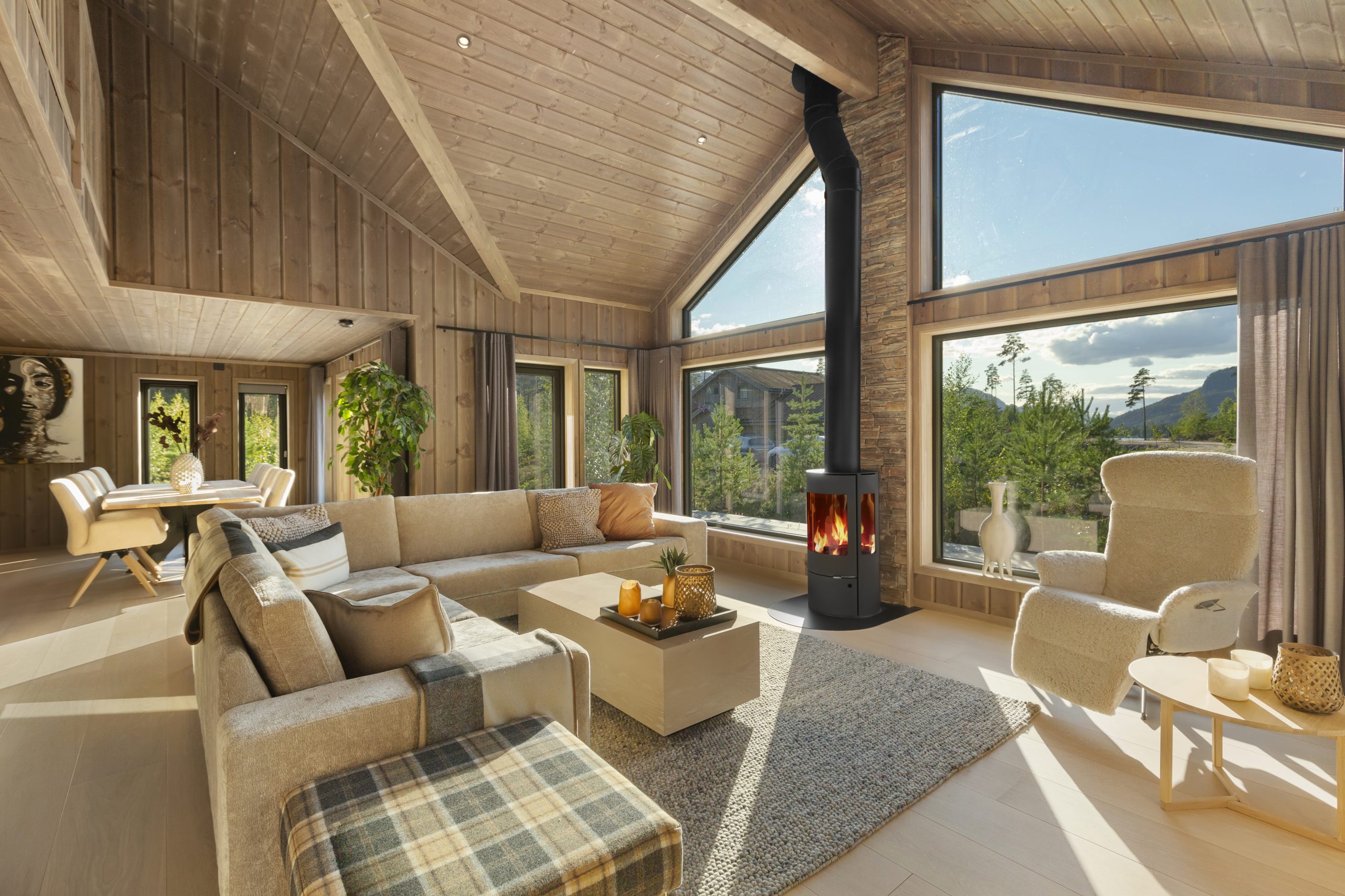 Woning sfeervol ingericht