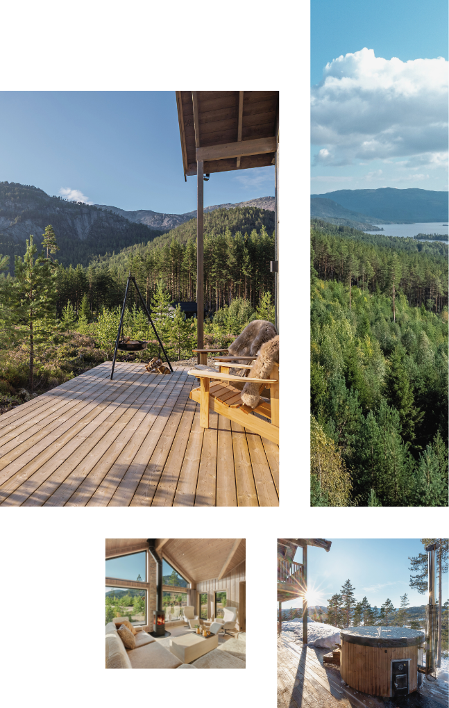 Collage tekst in het midden rechts