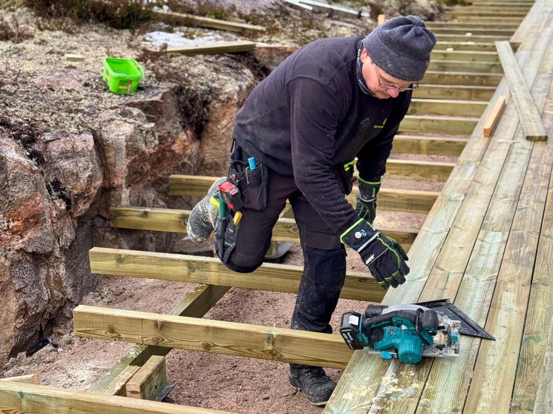 Timmerman aan het woord