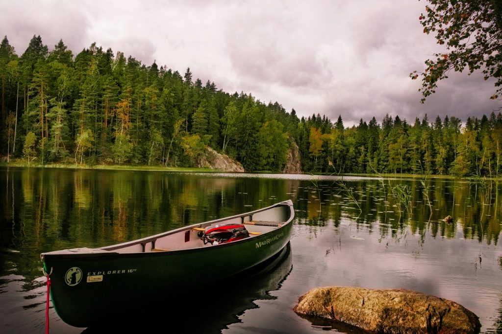 Naturinnsjø Norge arkivbilde