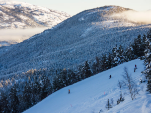 Wintersport Vrådal Panorama Noorwegen
